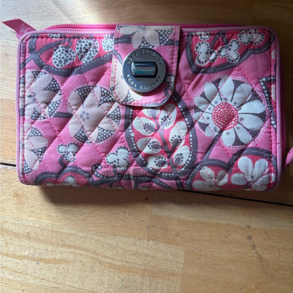 Pink Floral Quilted Women's Bag